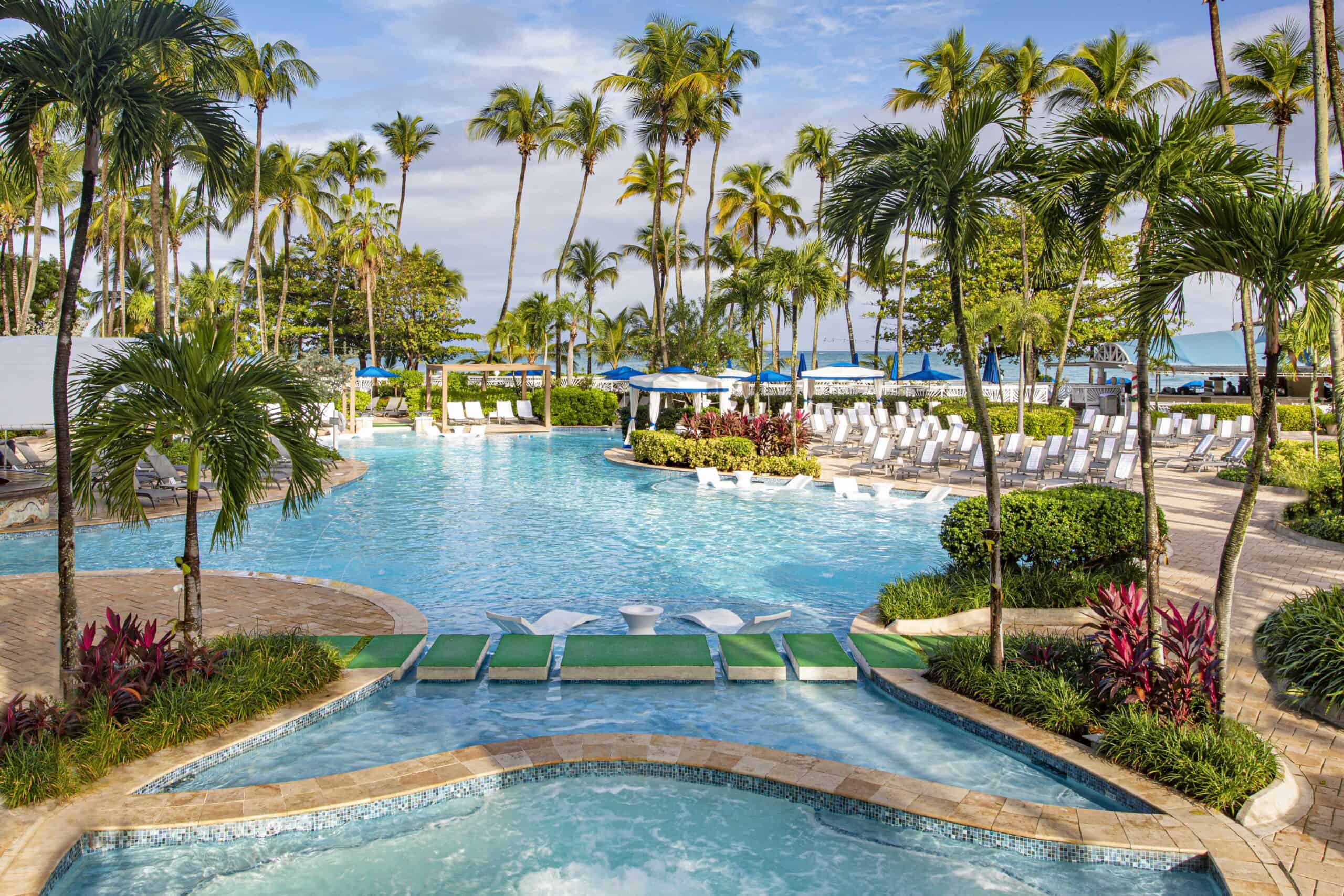 Grand Beach Resort & Spa in Puerto Rico, showcasing luxurious accommodations and scenic ocean views.